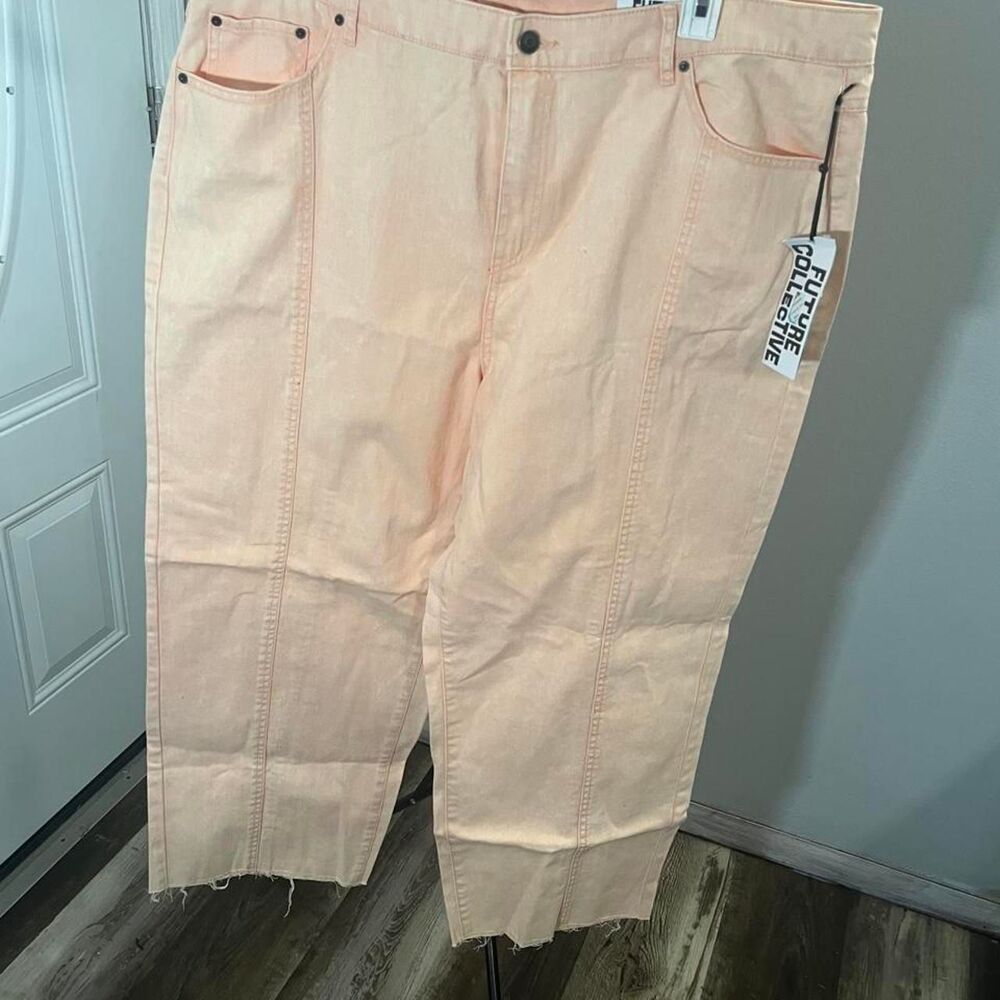 Target Women's Orange and Pink Jeans